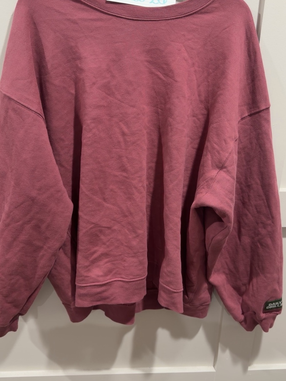 Daily Drills Wine Crewneck